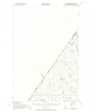 Little East Lake, Maine 1955 (1968) USGS Old Topo Map Reprint 15x15 ME Quad 460567