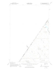 Little East Lake, Maine 1955 (1977) USGS Old Topo Map Reprint 15x15 ME Quad 460568