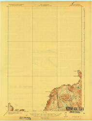 Moose Bog, Maine 1931 (1931) USGS Old Topo Map Reprint 15x15 ME Quad 807568
