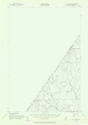 Rocky Brook, Maine 1955 (1956) USGS Old Topo Map Reprint 15x15 ME Quad 306741