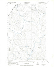 Seven Islands, Maine 1955 (1968) USGS Old Topo Map Reprint 15x15 ME Quad 460867