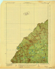 Skinner, Maine 1931 (1931) USGS Old Topo Map Reprint 15x15 ME Quad 807669