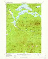 Stratton, Maine 1956 (1962) USGS Old Topo Map Reprint 15x15 ME Quad 460938