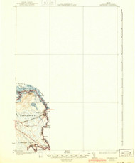 Vanceboro, Maine 1933 (1944) USGS Old Topo Map Reprint 15x15 ME Quad 460987