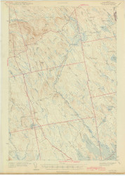 Waite, Maine 1942 (1942) USGS Old Topo Map Reprint 15x15 ME Quad 306837