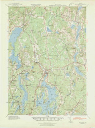 Waldoboro, Maine 1941 (1941) USGS Old Topo Map Reprint 15x15 ME Quad 306839