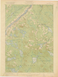 Winn, Maine 1920 (1920) USGS Old Topo Map Reprint 15x15 ME Quad 306849