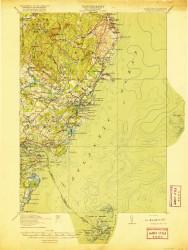 York, Maine 1920 (1920) USGS Old Topo Map Reprint 15x15 ME Quad 461044