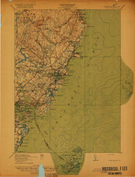 York, Maine 1920 (1920) USGS Old Topo Map Reprint 15x15 ME Quad 807743