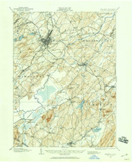 Goshen, New Jersey 1906 (1959) USGS Old Topo Map 15x15 NJ Quad