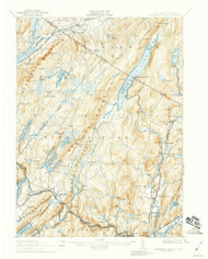 Greenwood Lake, New Jersey 1910 (1959) USGS Old Topo Map 15x15 NJ Quad