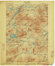 Blue Mountain, NY 1903 (1903) USGS Old Topo Map 15x15 NY Quad