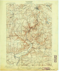 Boonville, NY 1904 (1904) USGS Old Topo Map 15x15 NY Quad