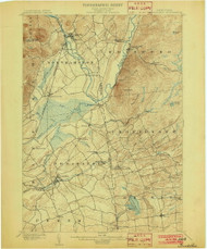 Broadalbin, NY 1902 (1902) USGS Old Topo Map 15x15 NY Quad