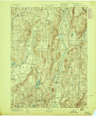 Clove, NY 1893 (1893) USGS Old Topo Map 15x15 NY Quad