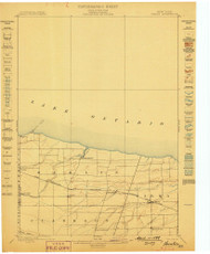 Hamlin, NY 1899 (1899) USGS Old Topo Map 15x15 NY Quad