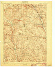 Harford, NY 1903 (1903) USGS Old Topo Map 15x15 NY Quad