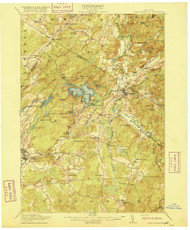Lake Bonaparte, NY 1916 (1916) USGS Old Topo Map 15x15 NY Quad