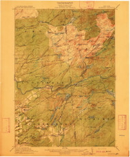 McKeener, NY 1912 (1912) USGS Old Topo Map 15x15 NY Quad