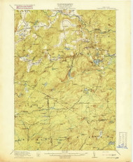 Oswegatchie, NY 1918 (1918) USGS Old Topo Map 15x15 NY Quad