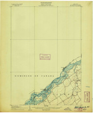 Red Mills, NY 1906 (1906) USGS Old Topo Map 15x15 NY Quad