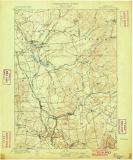 Remsen, NY 1900 (1900) USGS Old Topo Map 15x15 NY Quad
