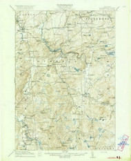 Russell, NY 1918 (1918) USGS Old Topo Map 15x15 NY Quad
