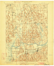 Weedsport, NY 1902 (1902) USGS Old Topo Map 15x15 NY Quad