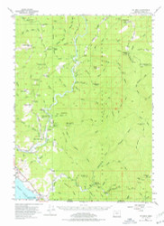 Mt Emily, Oregon 1954 (1977) USGS Old Topo Map 15x15 OR Quad