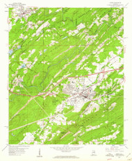 Leeds, Alabama 1959 (1960) USGS Old Topo Map Reprint 7x7 AL Quad 304390