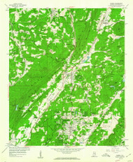 Pinson, Alabama 1959 (1960) USGS Old Topo Map Reprint 7x7 AL Quad 304847