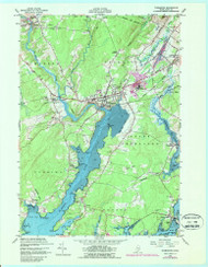 Thomaston, Maine 1955 (1980) USGS Old Topo Map Reprint 7x7 ME Quad 807228