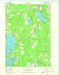 Waldoboro East, Maine 1965 (1974) USGS Old Topo Map Reprint 7x7 ME Quad 807266