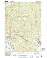 Hinsdale, New Hampshire 1998 (2002) USGS Old Topo Map Reprint 7x7 NH Quad 329606