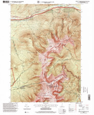 Mount Washington, New Hampshire 1995 (1999) USGS Old Topo Map Reprint 7x7 NH Quad 329684
