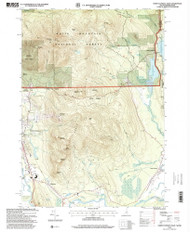 North Conway East, New Hampshire 1995 (2000) USGS Old Topo Map Reprint 7x7 NH Quad 329722