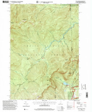 Wild River, New Hampshire 1995 (2000) USGS Old Topo Map Reprint 7x7 NH Quad 329866
