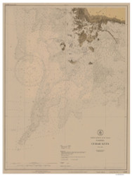 Cedar Keys 1930 - Old Map Nautical Chart AC Harbors 480 - Florida (Gulf Coast)