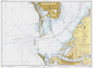 Tampa Bay - Southern Part 1980 - Old Map Nautical Chart AC Harbors 11414 - Florida (Gulf Coast)