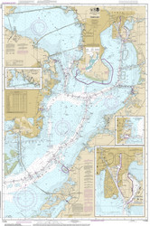 Tampa Bay 2014 - Old Map Nautical Chart AC Harbors 11416 - Florida (Gulf Coast)