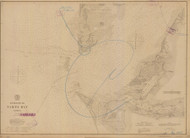Tampa Bay Entrance 1895 - Old Map Nautical Chart AC Harbors 477 - Florida (Gulf Coast)