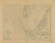 Tampa Bay Entrance 1903 - Old Map Nautical Chart AC Harbors 477 - Florida (Gulf Coast)