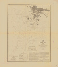 Cedar Keys 1871 - Old Map Nautical Chart AC Harbors 480 - Florida (Gulf Coast)