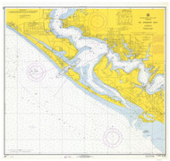 St Andrews Bay 1968 - Old Map Nautical Chart AC Harbors 489 - Florida (Gulf Coast)