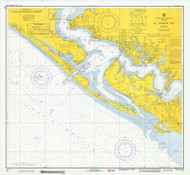 St Andrews Bay 1974 - Old Map Nautical Chart AC Harbors 489 - Florida (Gulf Coast)