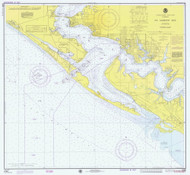 St Andrews Bay 1976 - Old Map Nautical Chart AC Harbors 11391 - Florida (Gulf Coast)