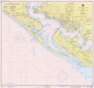St Andrews Bay 1979 - Old Map Nautical Chart AC Harbors 11391 - Florida (Gulf Coast)