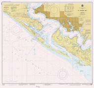 St Andrews Bay 1981 - Old Map Nautical Chart AC Harbors 11391 - Florida (Gulf Coast)