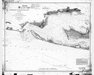 Pensacola Bay 1859 - Old Map Nautical Chart AC Harbors 490 - Florida (Gulf Coast)