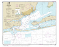 Pensacola Bay 2014 - Old Map Nautical Chart AC Harbors 11383 - Florida (Gulf Coast)